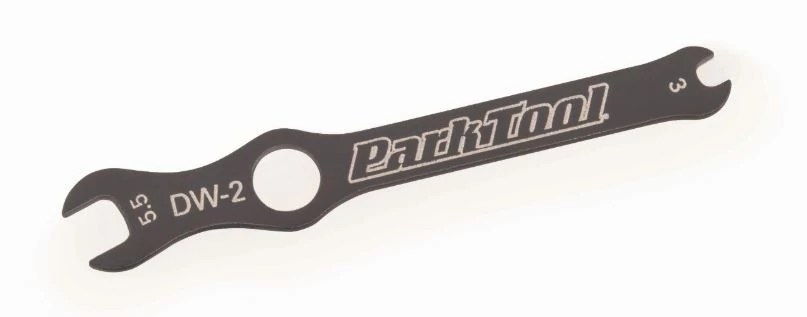 ParkTool DW-2 villáskulcs hátsó váltóhoz, 3-5,5 mm