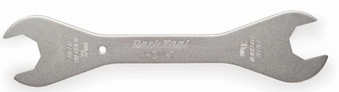 Parktool HCW-7 kormánycsapágy kónuszkulcs, 30-32 mm, acél, ezüst színű