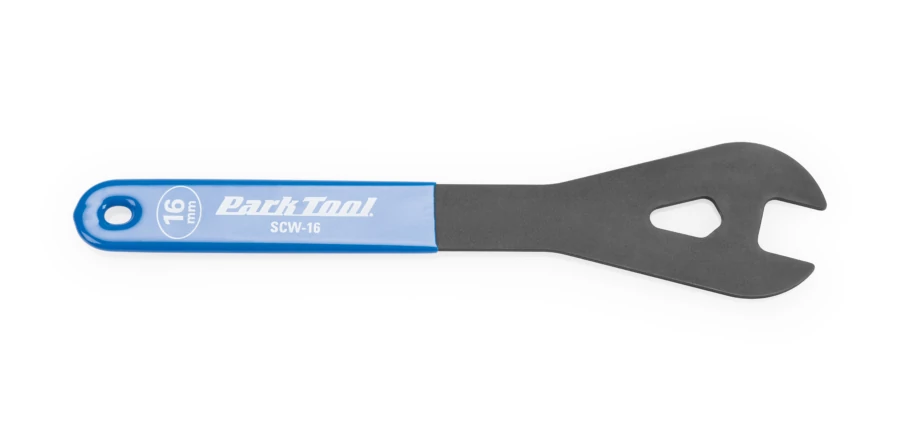 Parktool SCW-16 kónuszkulcs, 16 mm, gumírozott karral, kék