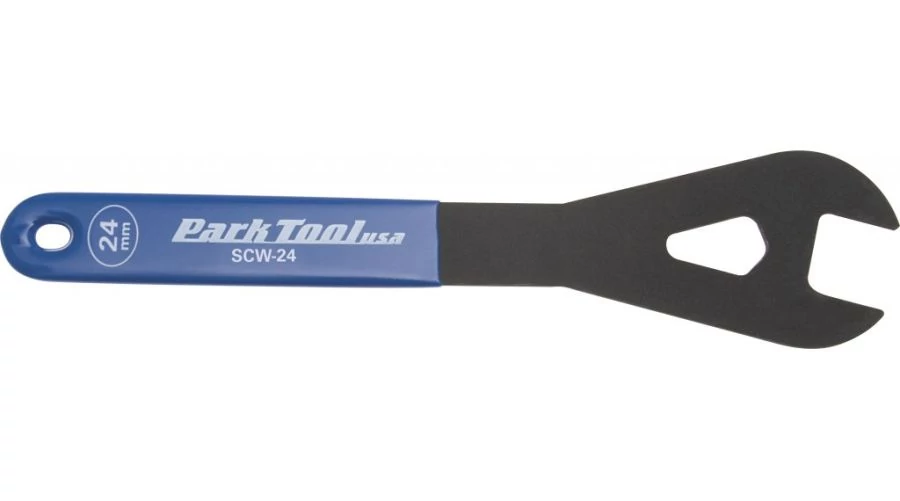 Parktool SCW-24 kónuszkulcs, 24 mm, gumírozott karral, kék