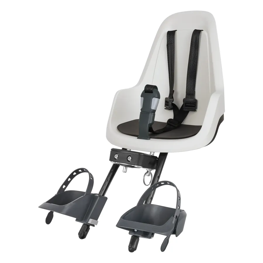 Bobike Go Mini gyerekülés előre, adapteres, 9 hó - 3 év, vanília fehér