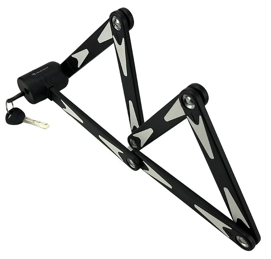 Velotech 970 kulcsos colostok lakat, 97 cm, vázkonzollal, fekete-fehér