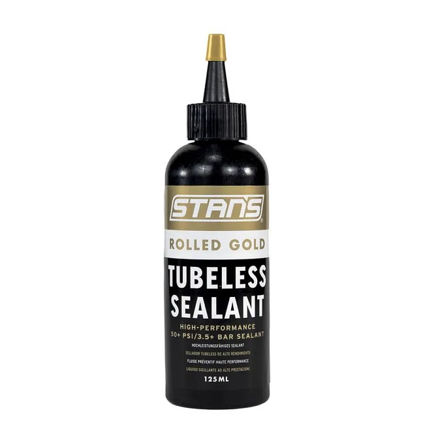 Stan's NoTubes Rolled Gold nagynyomású tubeless- defektjavító- és megelőző folyadék, 125 ml