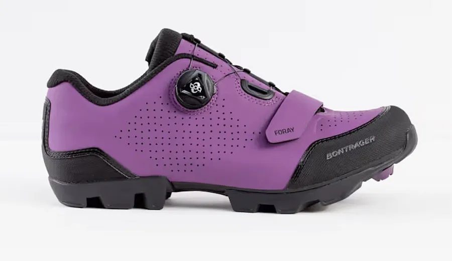 Bontrager Foray női MTB kerékpáros cipő, SPD, BOA, lila, 41-es