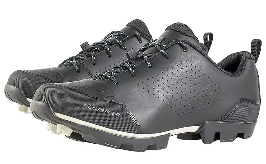 Bontrager GR2 Gravel kerékpáros cipő, fűzős, fekete, 42-es