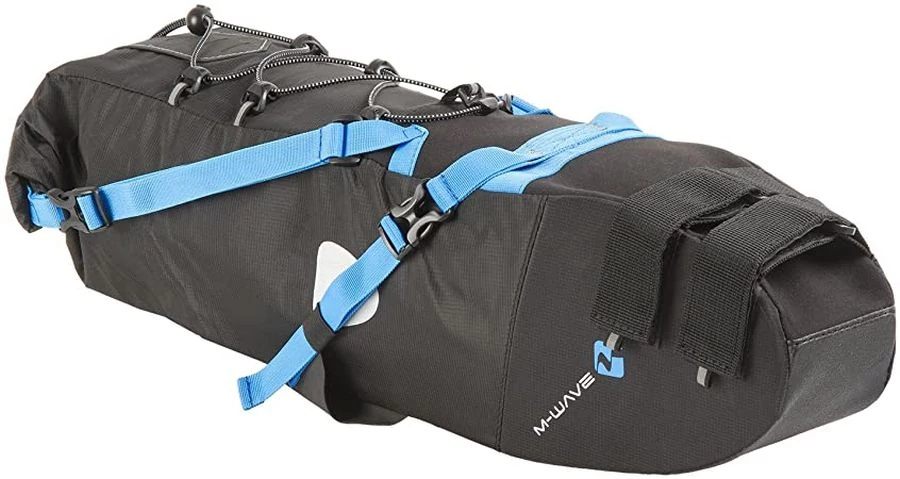 M-Wave Rough Ride Saddle Bag L nyeregtáska, 53x13x15 cm, 11L, fekete