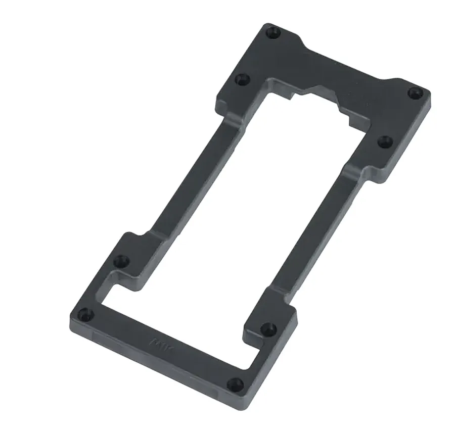Basil MIK Double Decker rögzítőlemez adapter kosárhoz és táskához, fekete színű