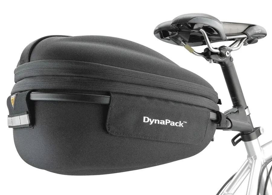 Topeak Dynapack DX táska nyeregcsőre, 9,7L, gyorszáras, fekete