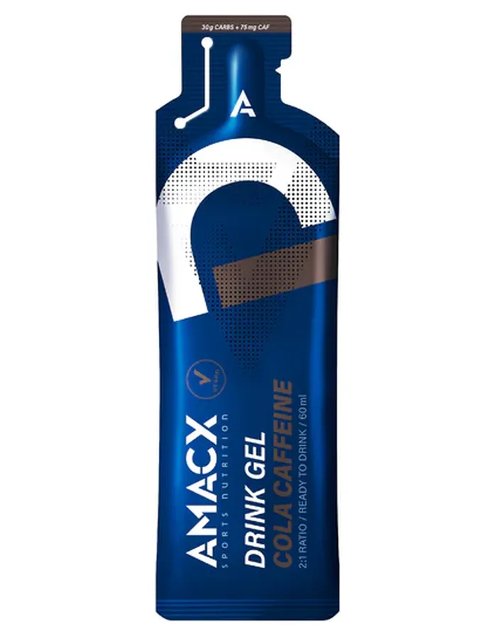 Amacx Drink Gel Cola Caffeine zselé (gél), koffeines, 60ml, 1db, kóla ízű