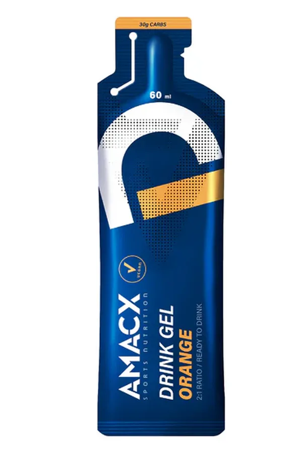 Amacx Drink Gel Orange zselé (gél), 60ml, 1db, narancs ízű