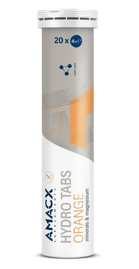 Amacx Hydro Tabs Orange vízben oldódó tabletta, 20db, narancs ízű