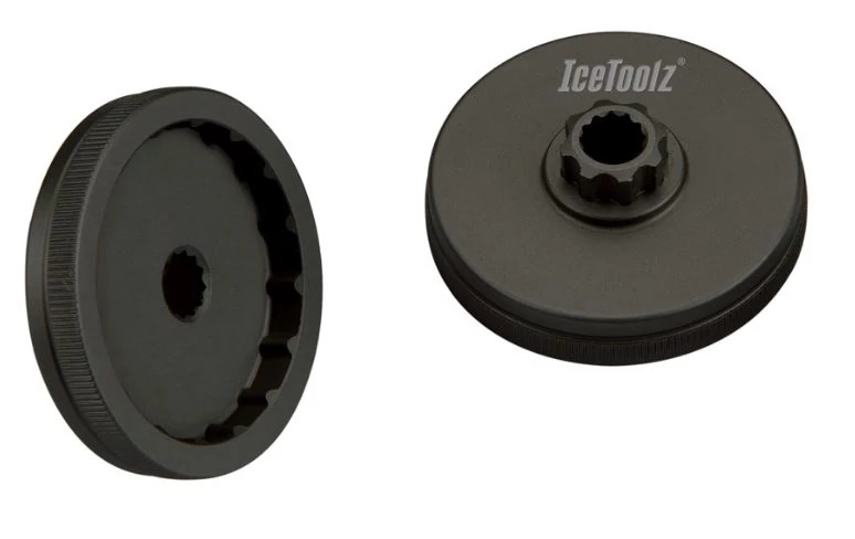IceToolz 11F3 integrált középcsapágy kihajtó szerszám, 44 mm, fekete