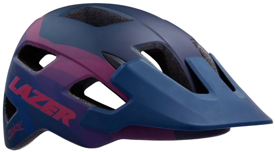 Lazer Chiru MTB bukósisak, unisex, L-es méret (58-61 cm), matt kék-rózsaszín