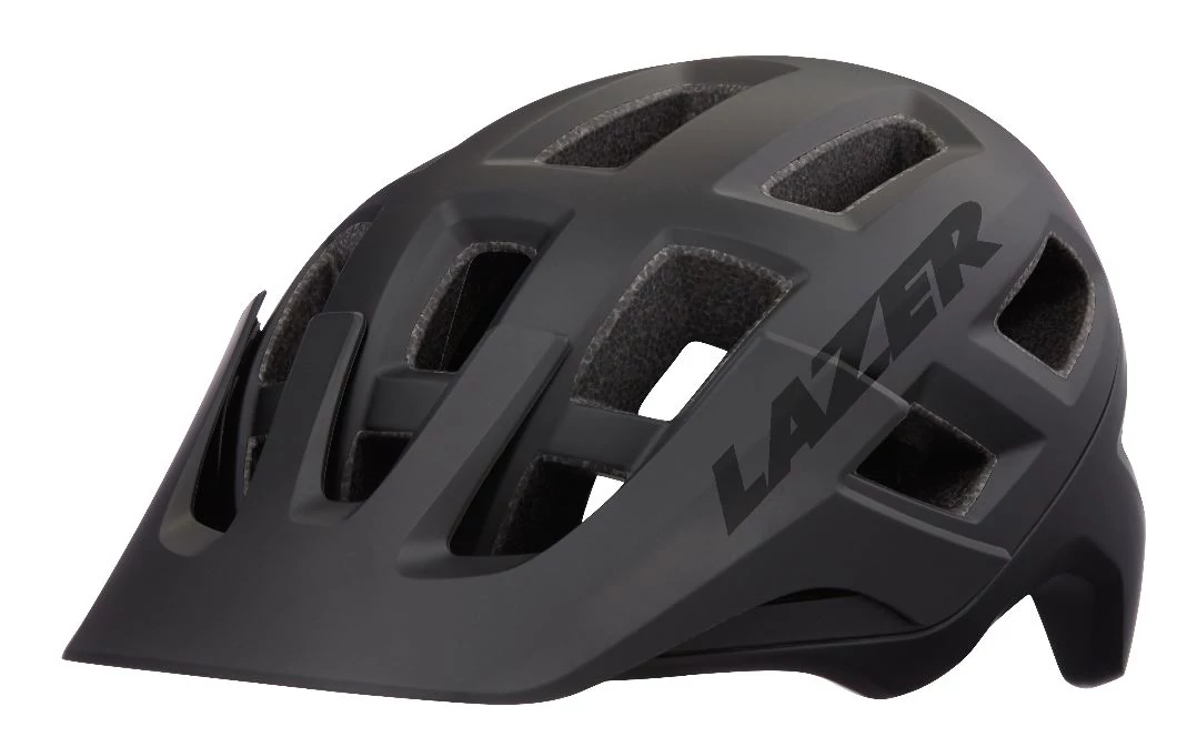 Lazer Coyote MTB bukósisak, unisex, M-es méret (55-59 cm), matt full fekete