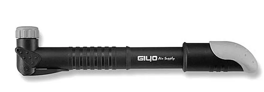 Giyo mini pumpa 5,5 bar, fekete-szürke