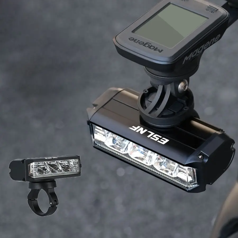 Spyral ESLNF EOS615KC alu első lámpa 3db Power LED, 1000 lumen, USB-ről tölthető, fekete