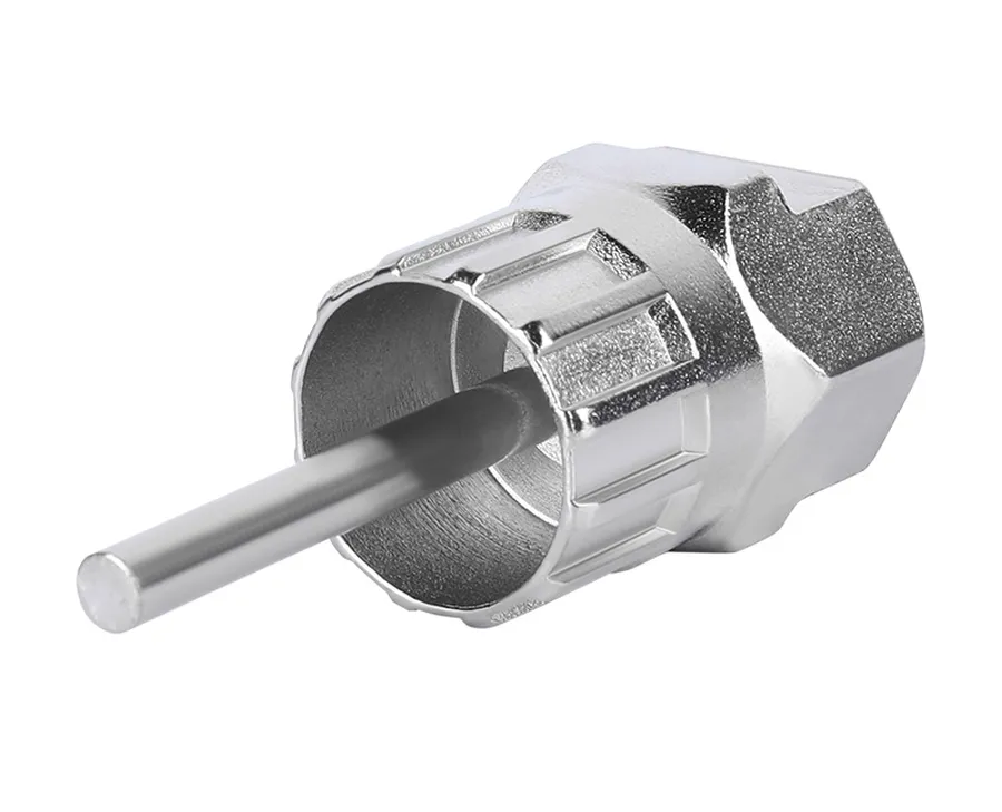 Spyral kazettás lánckeréksor és Centerlock leszedő szerszám, 5 mm-es csappal, ezüst