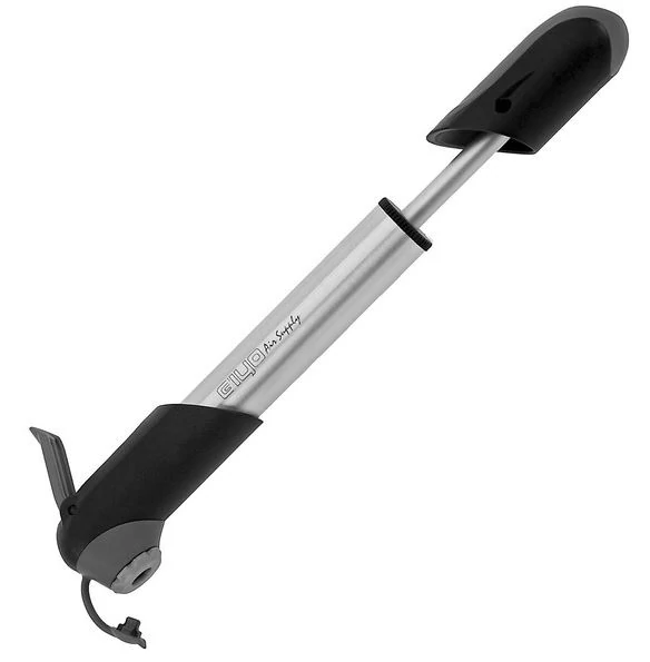 Giyo GP-04A alumínium minipumpa, minden szeleptípushoz, ezüst