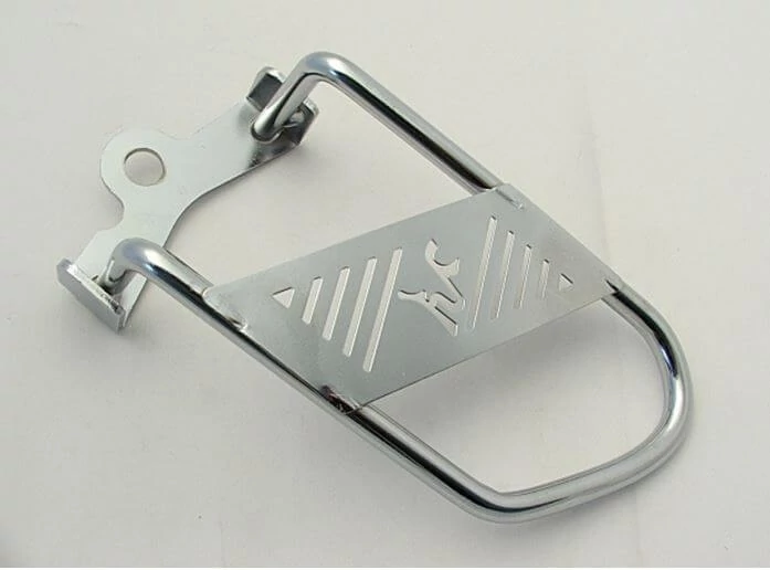 Altrix Basic normál váltóvédő csavaros tengelyhez, 120 mm, acél, ezüst színű