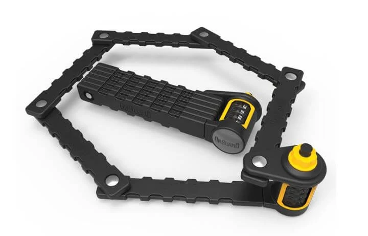 OnGuard K9 8116C számkombinációs colstok lakat, 69 / 61 cm, tépőzárral, fekete-sárga