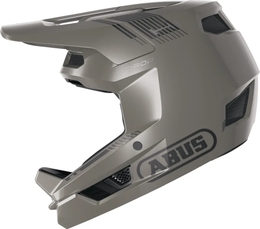 Abus HiDrop fullface DH bukósisak L-es (59-60 cm), szürke (dust grey)