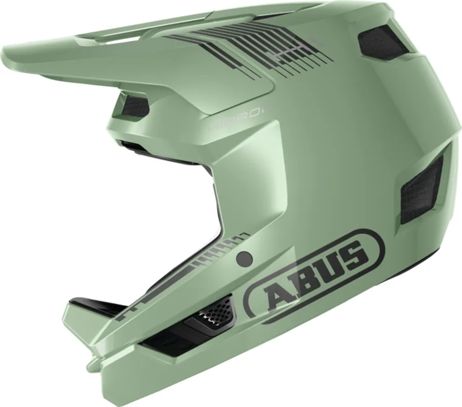 Abus HiDrop fullface DH bukósisak L-es (59-60 cm), zöld (mist green)