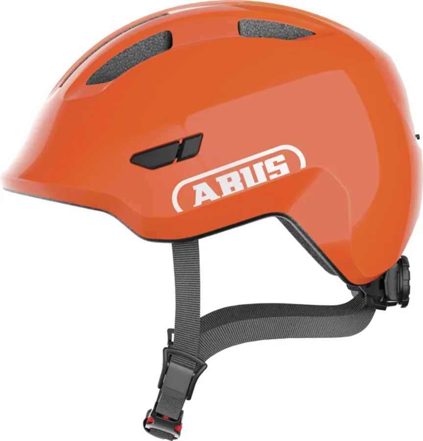 Abus Smiley 3.0 gyerek bukósisak, M-es méret (50-55 cm), narancssárga
