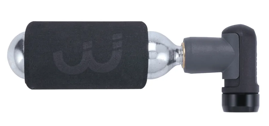BBB BMP-111 AirPush CO2 minipumpa, minden szeleptípushoz, 16 grammos patronnal, fekete