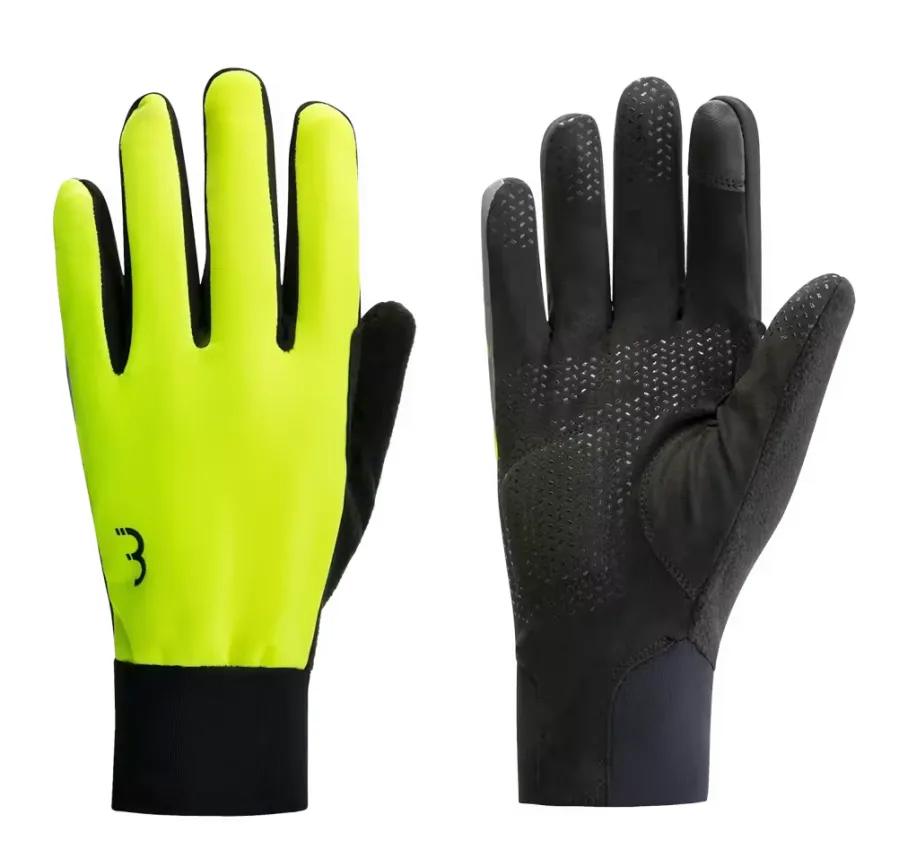 BBB ControlZone BWG-36 hosszú ujjú őszi-téli kesztyű, neonsárga, L-es méret