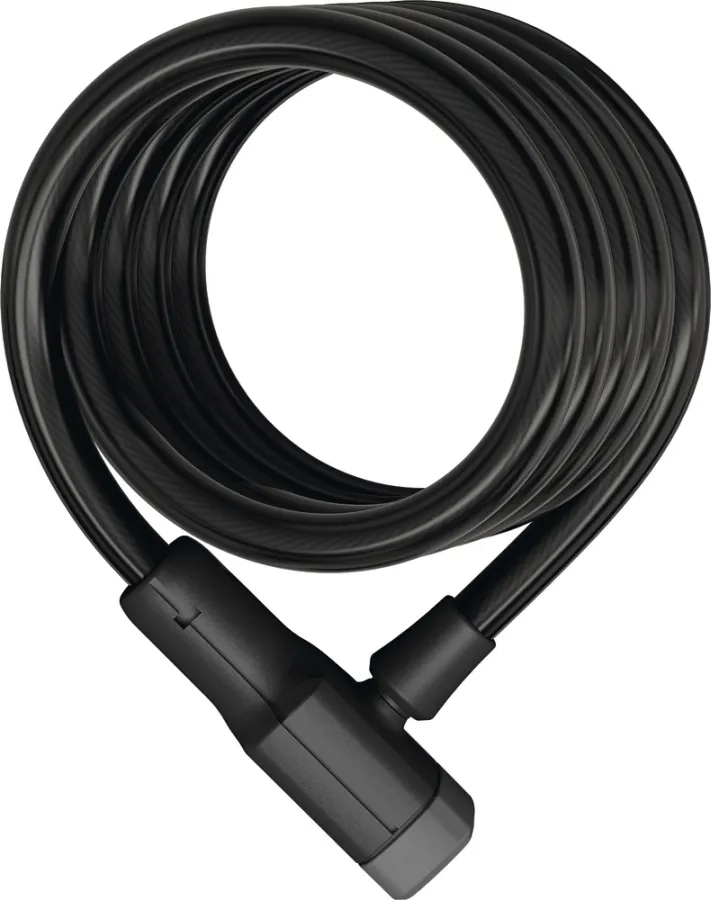 ABUS Booster 6512K kulcsos sodronyzár, 12 mm x 180 cm, fekete