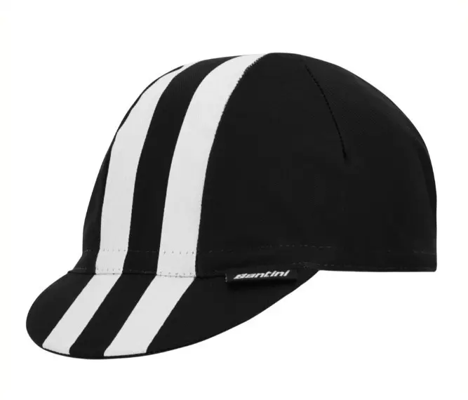 Santini Bengal futársapka, fekete-fehér csíkos