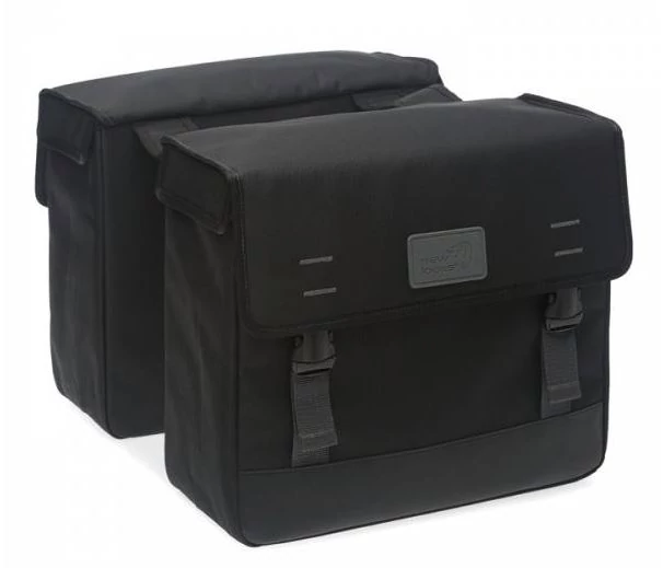 NewLooxs Origin Double Black két részes táska csomagtartóra, 39L, fekete
