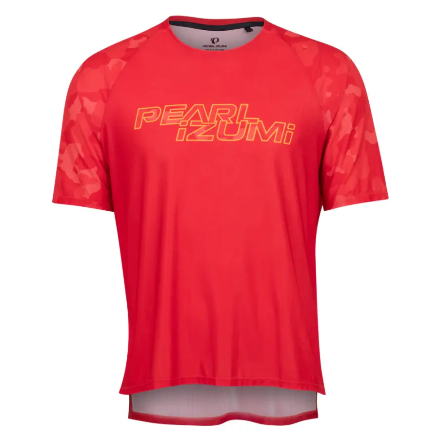 Pearl Izumi Elevate férfi rövid ujjú trail mez, piros, L-es méret