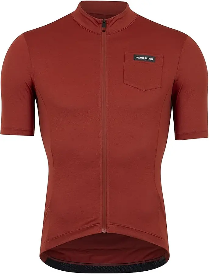 Pearl Izumi Expedition férfi rövid ujjú mez, téglavörös, L-es méret