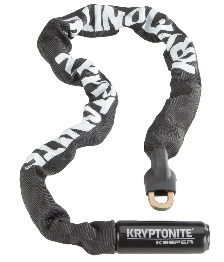Kryptonite Keeper 785 integrált láncos lakat, 7 mm x 85 cm, fekete