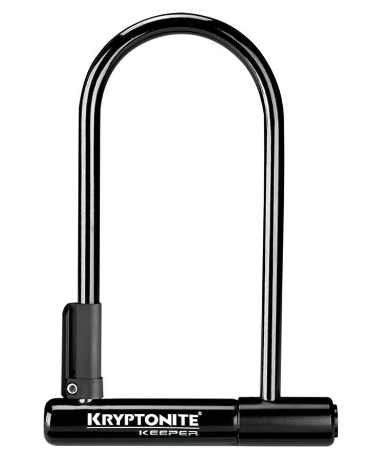 Kryptonite Keeper 12 STD U-Lakat, 203x102x12 mm, fekete