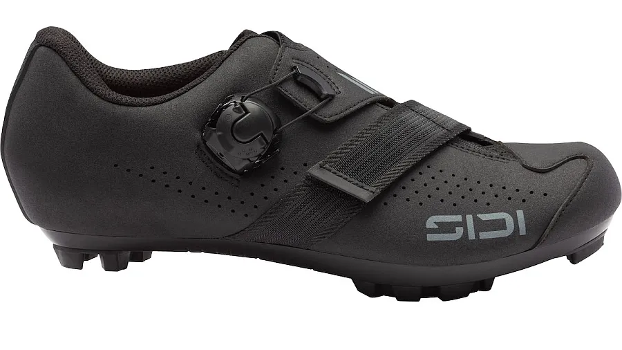 Sidi Aertis Mega MTB SPD kerékpáros cipő, széles (Wide), fekete, 40-es