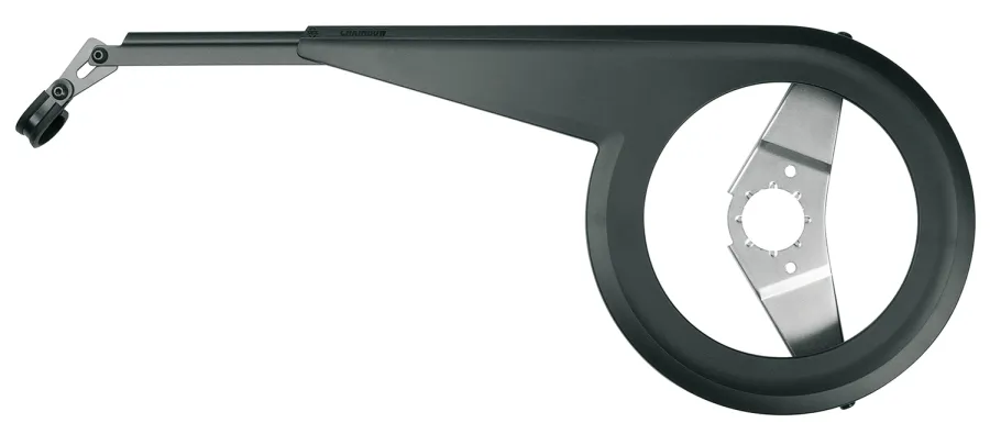 SKS Chainbow zárt láncvédő, hajtóművédő, műanyag, 6-7s láncváltóhoz, 44T, fekete