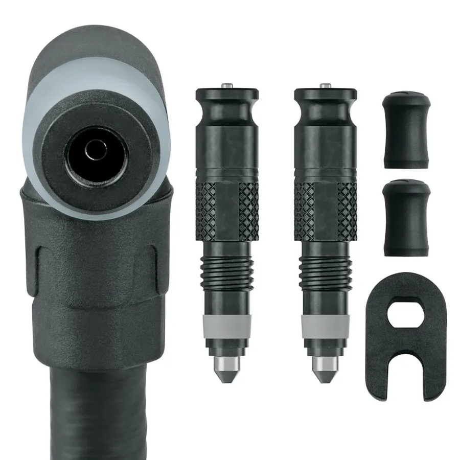 SKS Clik Valve (SCV) presta (szingó) szelepátalakító szett SKS Clik Tek pumpafejjel, fekete