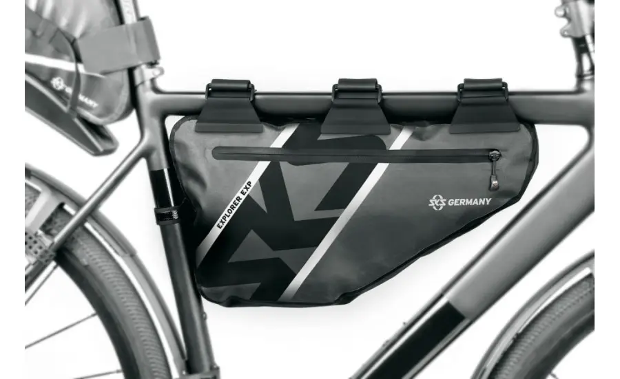 SKS Explorer Exp váztáska, 4L, fekete-szürke