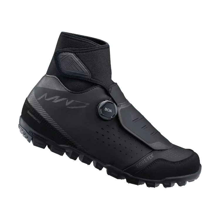 Shimano MW701 SPD MTB kerékpáros téli cipő, fekete, 40-es
