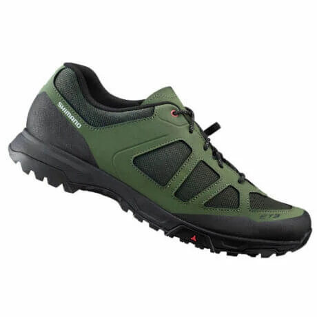 Shimano SH-ET300 kerékpáros cipő, fűzős, khaki, 46-os