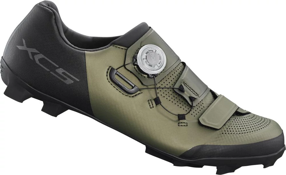 Shimano SH-XC502 MTB SPD kerékpáros cipő, moha zöld, 44-es