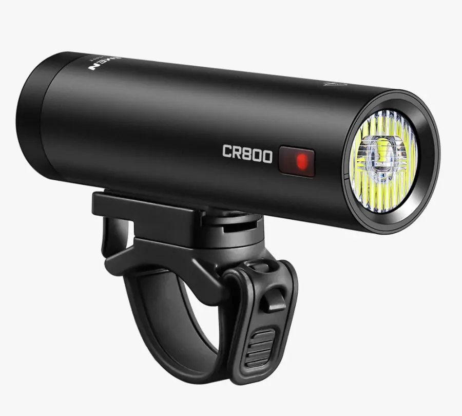 Ravemen CR800 USB-ről tölthető LED-es első lámpa, 800 lumen, fekete