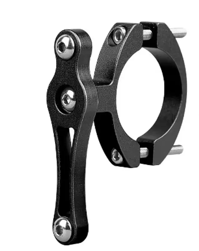 Spyral kulacstartó adapter-konzol kormányra, nyeregcsőre, vázcsőre fekete