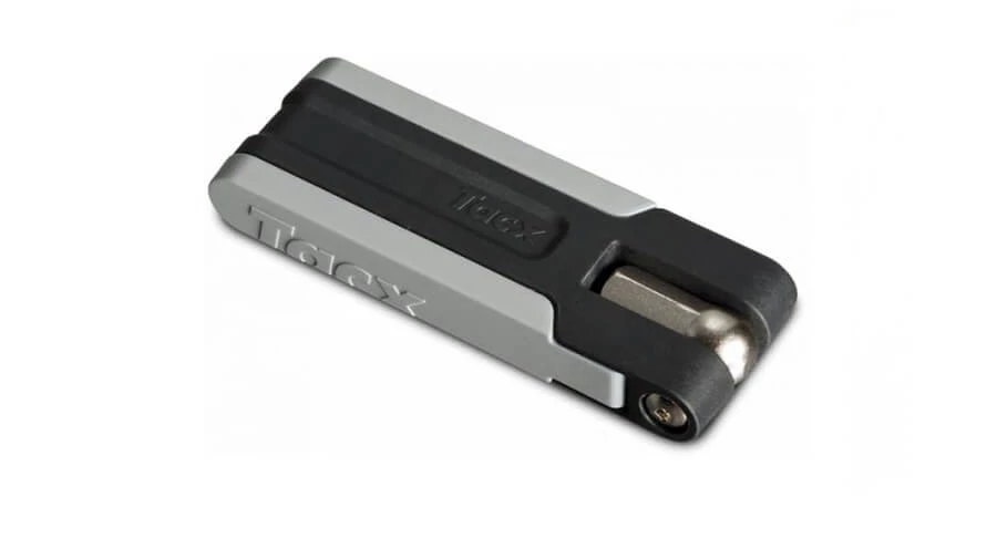 Tacx T4880 Mini Allen Key set marokszerszám, 9 funkciós, szürke-fekete