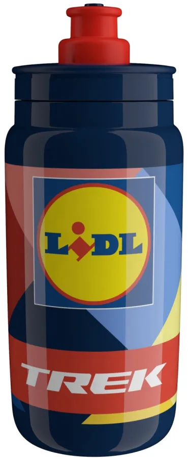 Lidl-Trek Team műanyag kulacs, 550 ml, csavaros, Lidl-Trek színekben