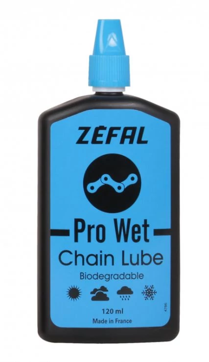 Zefal Pro Wet láncolaj nedves körülményekre, csepegtetős, 120 ml